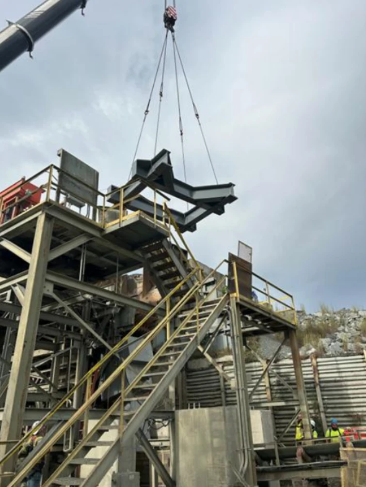 TSS Primary Jaw Crusher Replacement Project 1
