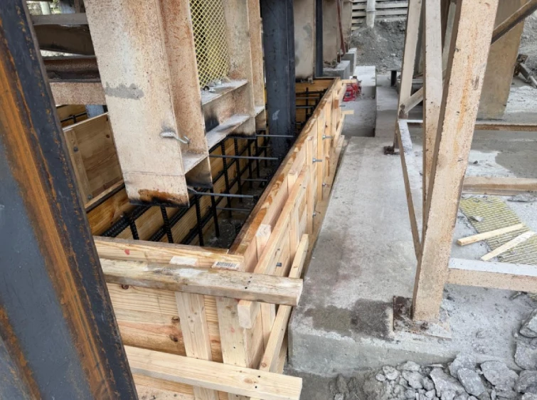 TSS Primary Crusher Base Repair Project 1