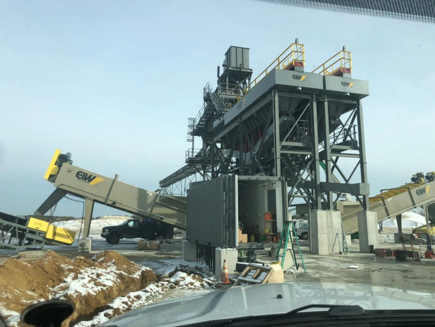 TSS Sand Plant Erection Project 1