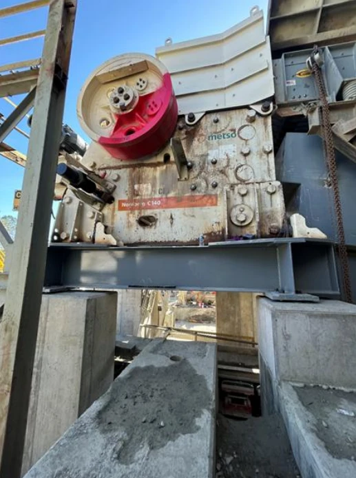 TSS Primary Jaw Crusher Replacement Project 2